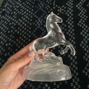 Glass horse